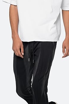 Amazon | mnml メンズ フレンチテリー フレア スウェットパンツ